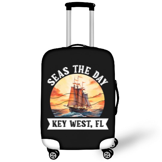 Florida Keys SEAS THE DAY IN KEY-WEST FLORIDA Luggage Covers