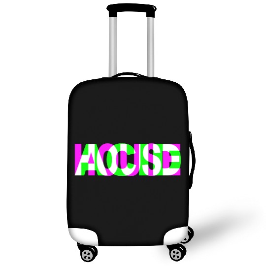 Acid House Techno Raver Luggage Covers