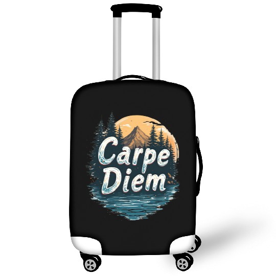 Carpe Diem Adventure Awaits Luggage Covers