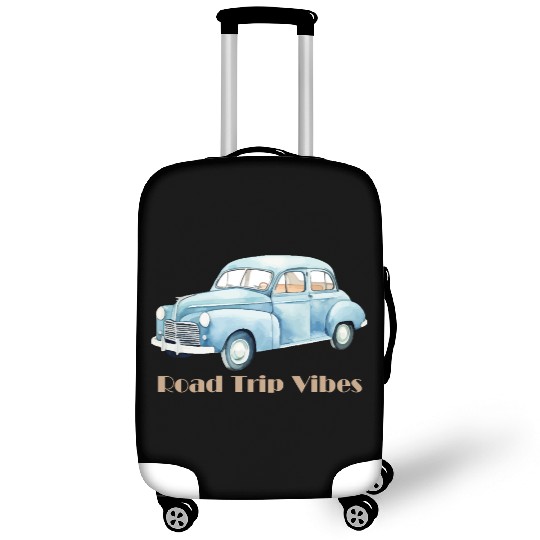 “Road Trip Vibes – Adventure on the Open Road” Luggage Covers