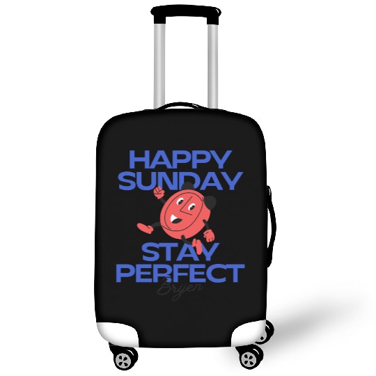 sunday funday Luggage Covers Luggage Covers