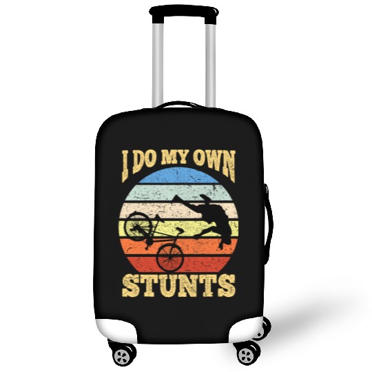 I Do My Own Stunts Mountain Bike Mtb Get Well Soon Luggage Covers