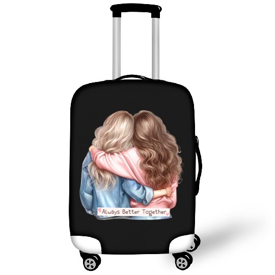 Always Better Together Best Friends BFF Friendship Luggage Covers