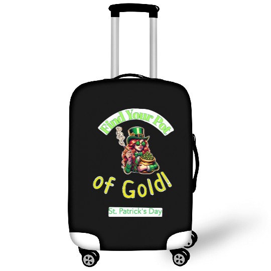 Find Your Pot Of Gold gift for St Patrick's Day Luggage Covers