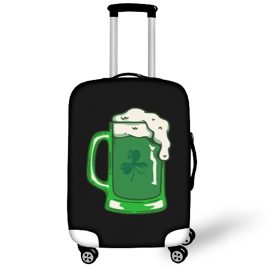 Green Beer Luggage Covers