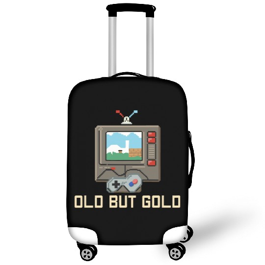 Old But Gold Gamer Luggage Covers
