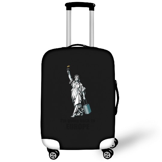 Funny Statue of Liberty USA America Sarcasm Luggage Covers