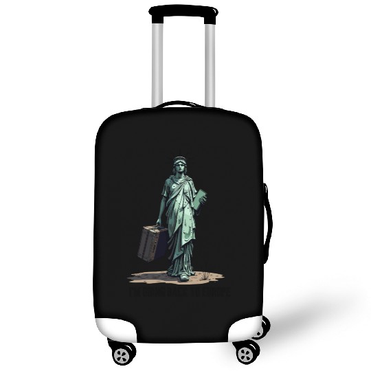 Funny Statue of Liberty USA America Sarcasm Luggage Covers