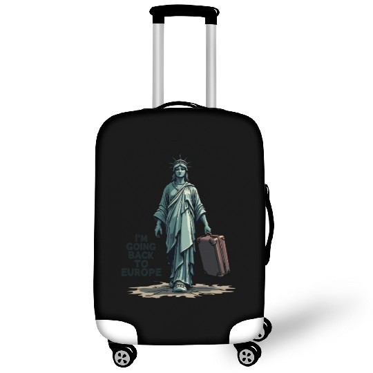 Funny Statue of Liberty USA America Sarcasm Luggage Covers