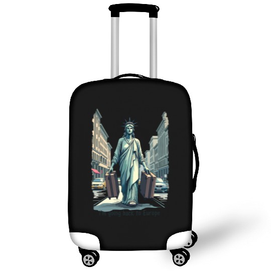 Funny Statue of Liberty USA America Sarcasm Luggage Covers