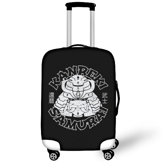 Kanreki 60th Birthday Japanese Samurai Luggage Covers