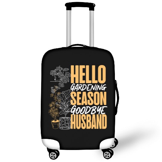 Plant Lover Gardening Husband Wife Luggage Covers