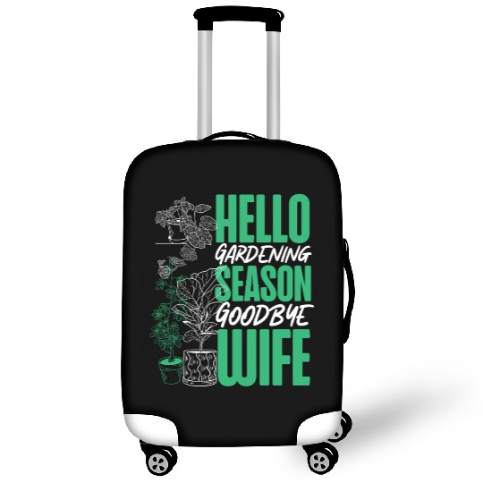 Plant Lover Gardening Husband Wife Luggage Covers