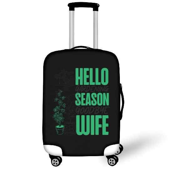 Plant Lover Gardening Husband Wife Luggage Covers