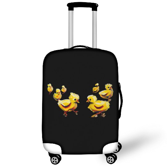 Panic of chickens Luggage Covers