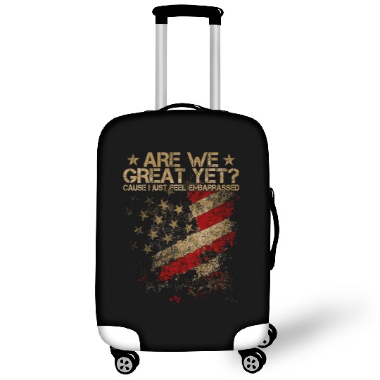 Anti-Trump - Are We Great Yet? Luggage Covers