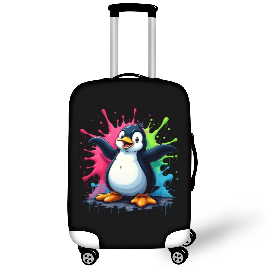Penguin Luggage Covers