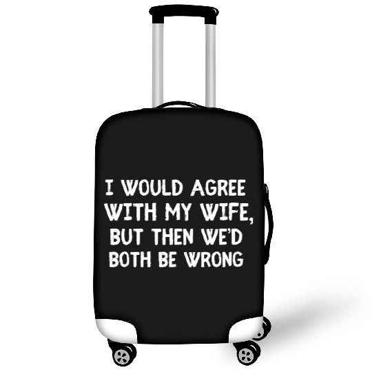 Funny Husband Wife Luggage Covers