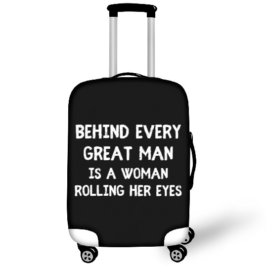 Funny Sarcastic Husband Wife Quote Luggage Covers