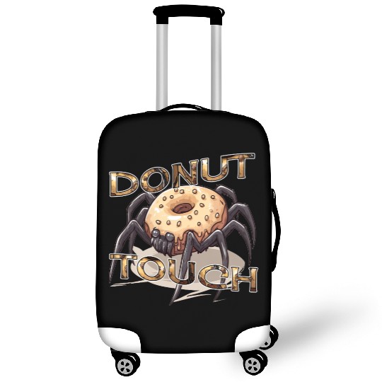 Donut Spider Funny Pun Luggage Covers