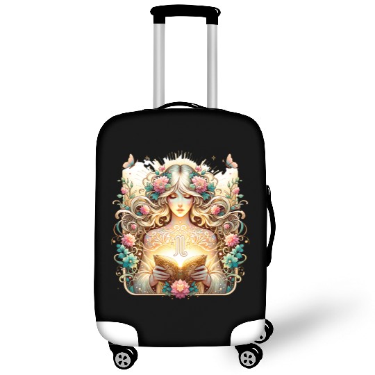 Virgo - Starlit Goddess of Purity Luggage Covers