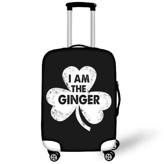 Proud Ginger St. Patrick’s Day Luggage Covers