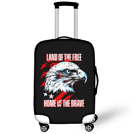 Land of the Free - Home of the Brave American Luggage Covers
