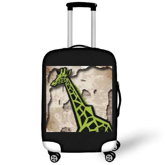 Stylized giraffe Luggage Covers