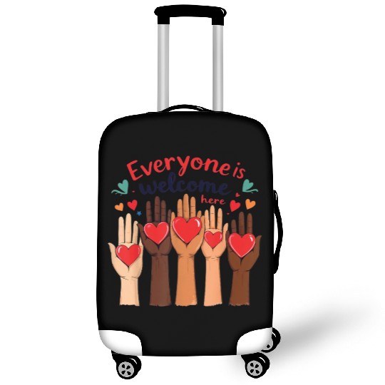 Everyone Is Welcome Here Idaho Teacher Luggage Covers