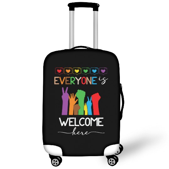 Everyone Is Welcome Here Idaho Teacher Luggage Covers