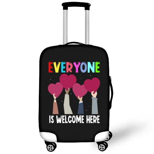 Everyone Is Welcome Here Idaho Teacher Luggage Covers
