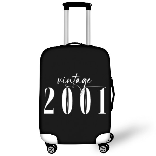 Vintage 2001 Elegant Minimalist Birthday Luggage Covers