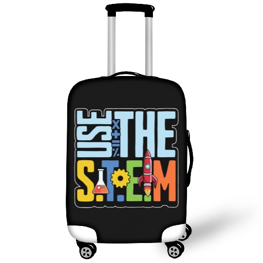 STEM Teacher Use The STEM Loves Computer Science Luggage Covers