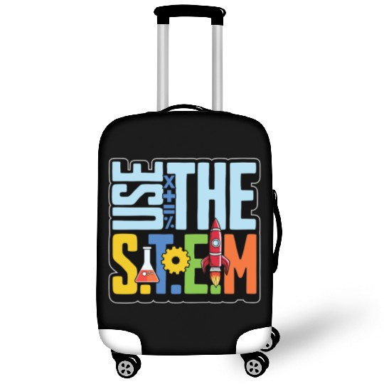 STEM Teacher Use The STEM Loves Computer Science Luggage Covers