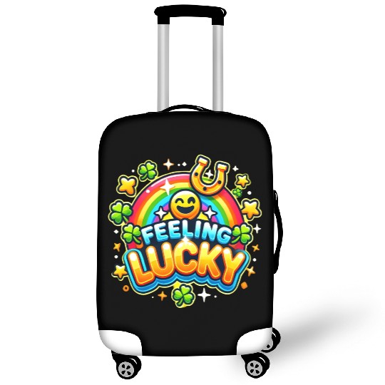 Feeling Lucky - Vibrant Celebration Design Luggage Covers