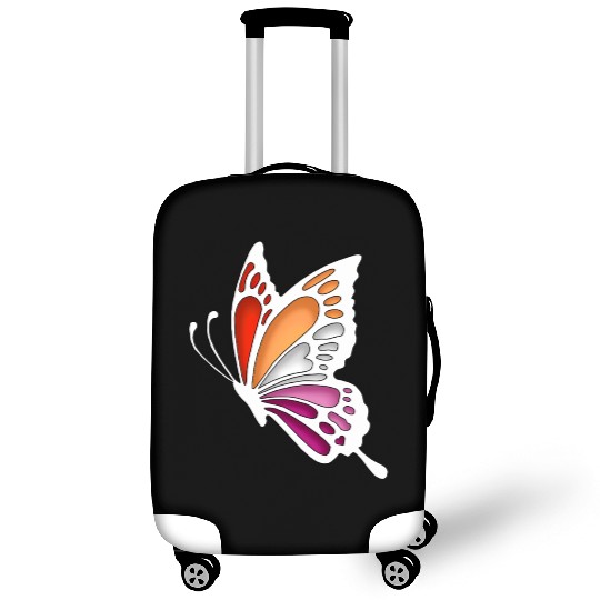 Lesbian Pride Butterfly Luggage Covers