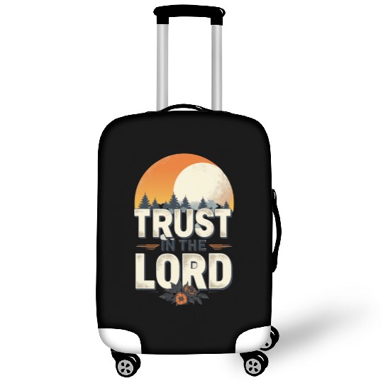 Trust in the Lord Bible Verse Luggage Covers Christian