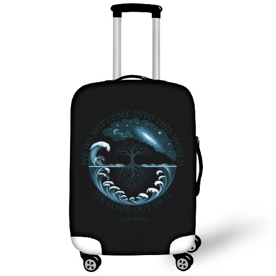 Cosmic Tree of Life Alan Watts Quote Design Luggage Covers
