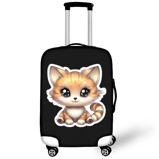 Kawaii Cat Luggage Covers