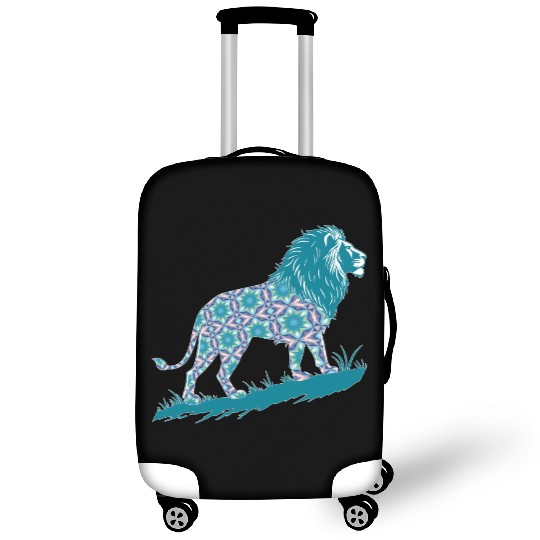 Star of David Pattern 8 Lion of Judah Luggage Covers