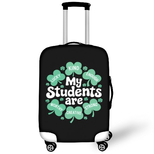 Teacher Positive Affirmations Paddys St Patrick Luggage Covers