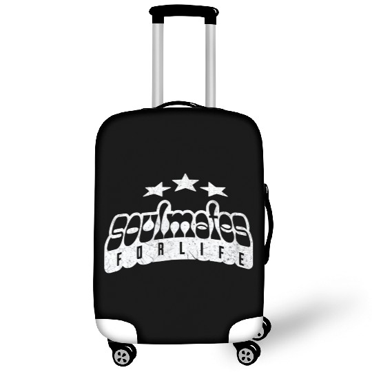 Soulmate for life |I love Luggage Covers