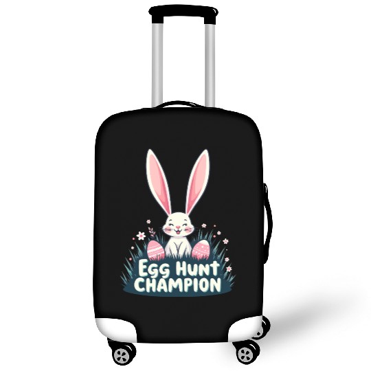 Egg Hunt Champion Bunny Design Luggage Covers