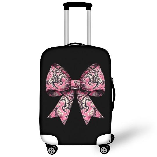 Coquette Bow Rodeo Barrel Racer Barrel Racing Luggage Covers