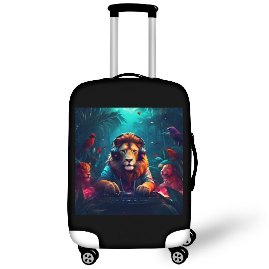 The Lion Dj Luggage Covers