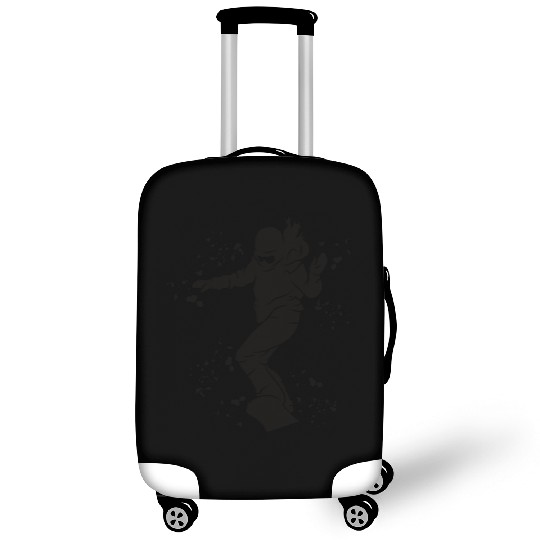 Snowboarder Snowboard Snowboarding Luggage Covers