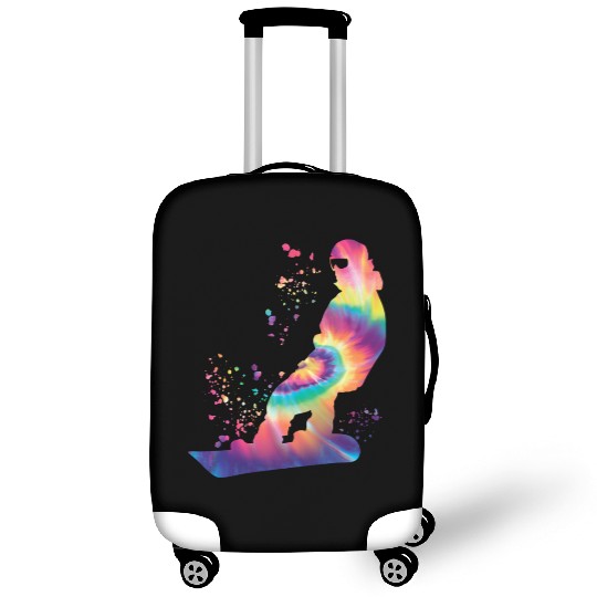 Snowboarder Snowboard Snowboarding Luggage Covers
