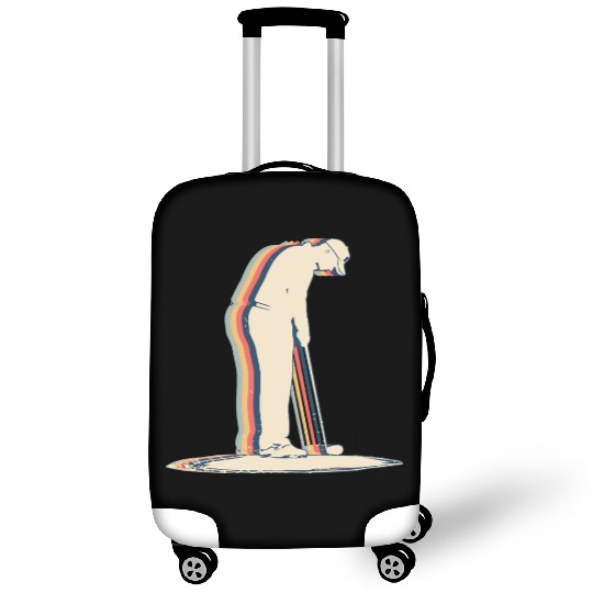 Mini Golf Golfer Golfing Miniature Golf Retro Luggage Covers