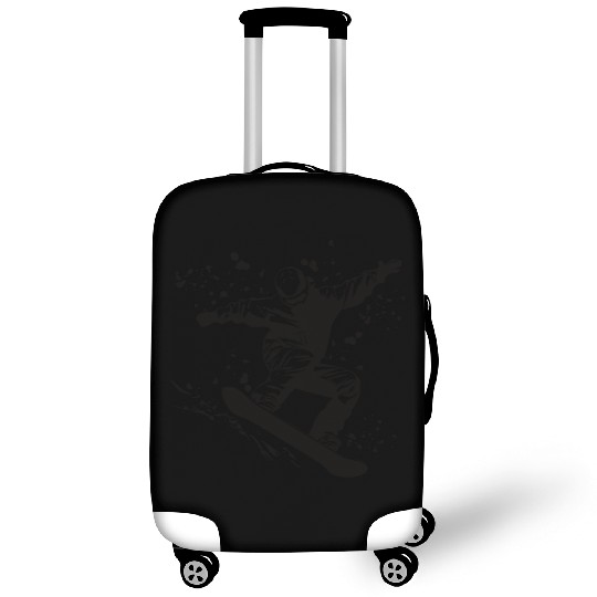 Snowboarder Snowboard Snowboarding Luggage Covers