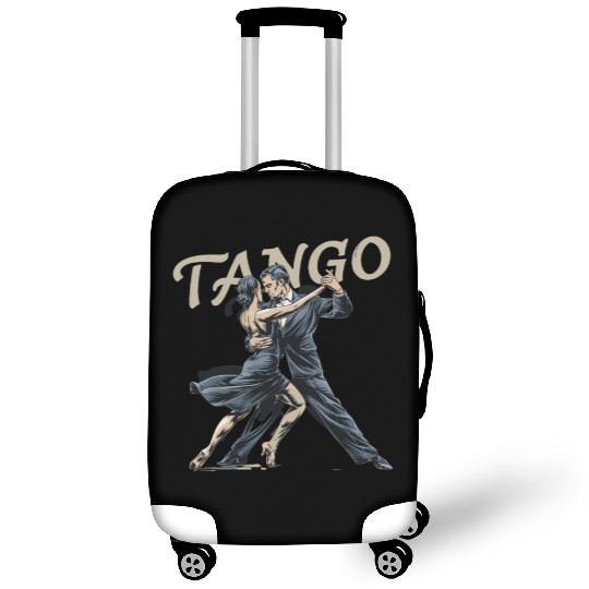 Elegant Tango Dance Passionate Couple Embrace Art Luggage Covers